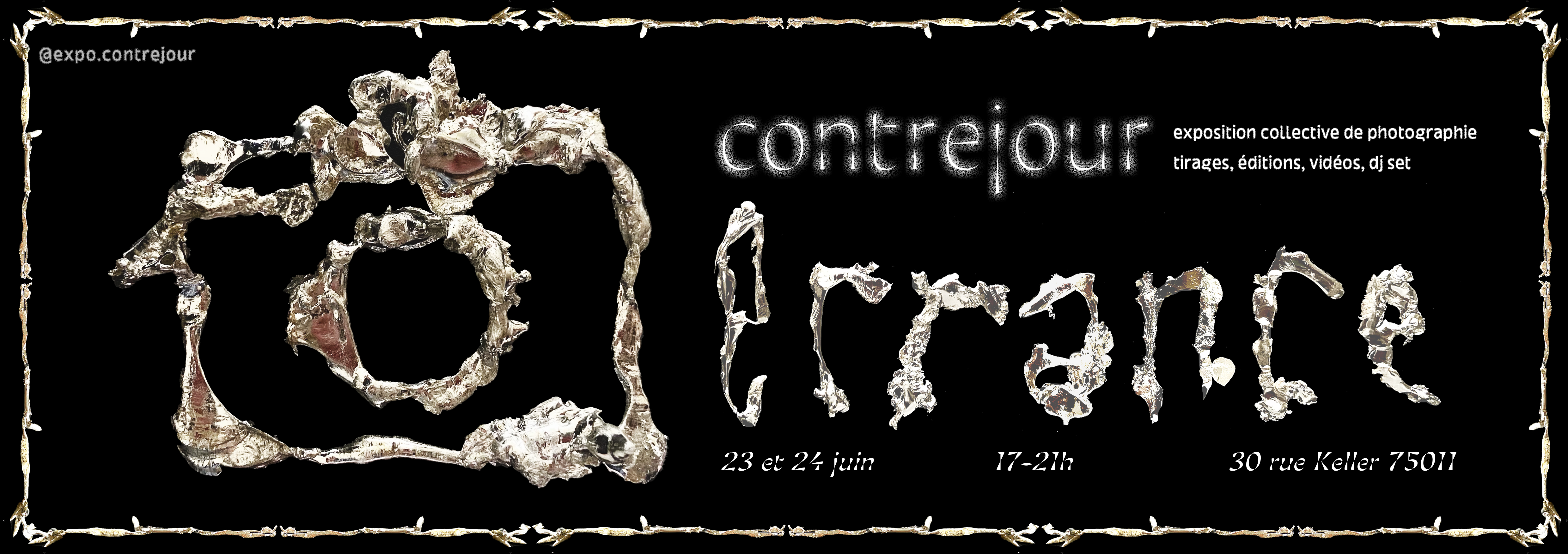 affiche pour l'exposition contrejour Cycling Image